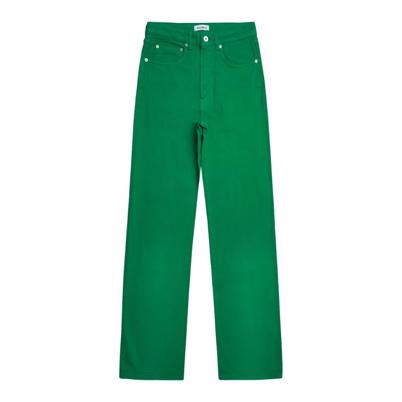 Woodbird Maria Color Jeans Green Shop Online Hos Blossom